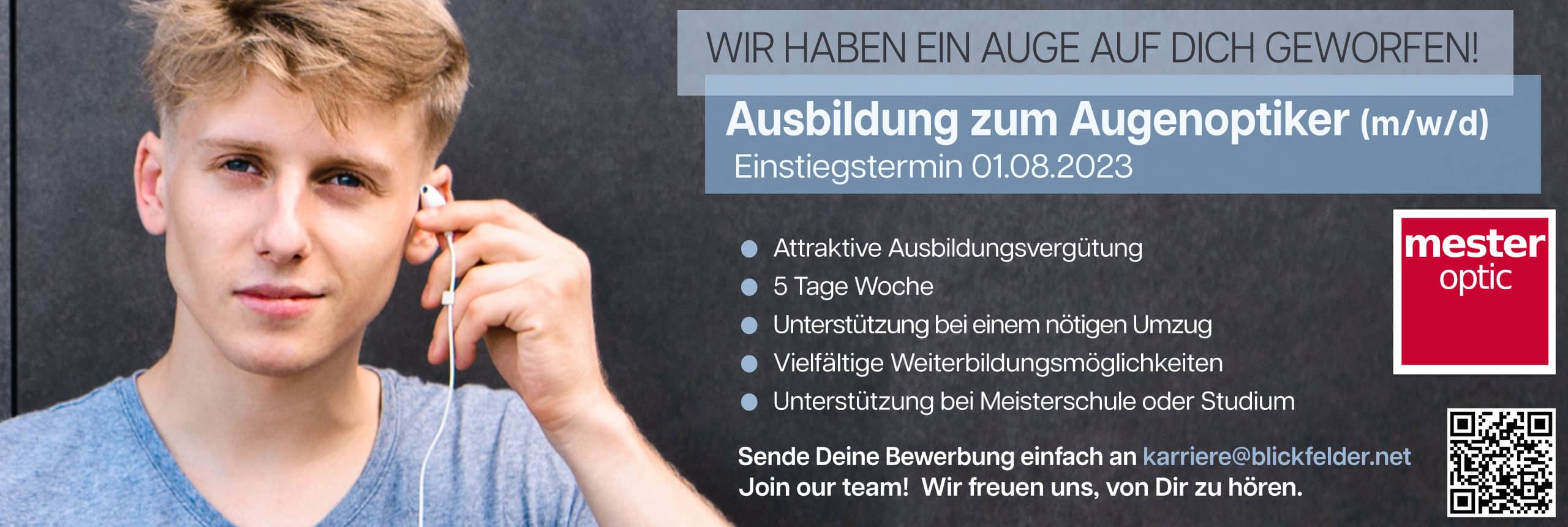 Ausbildung zum Augenoptiker in Dortmund