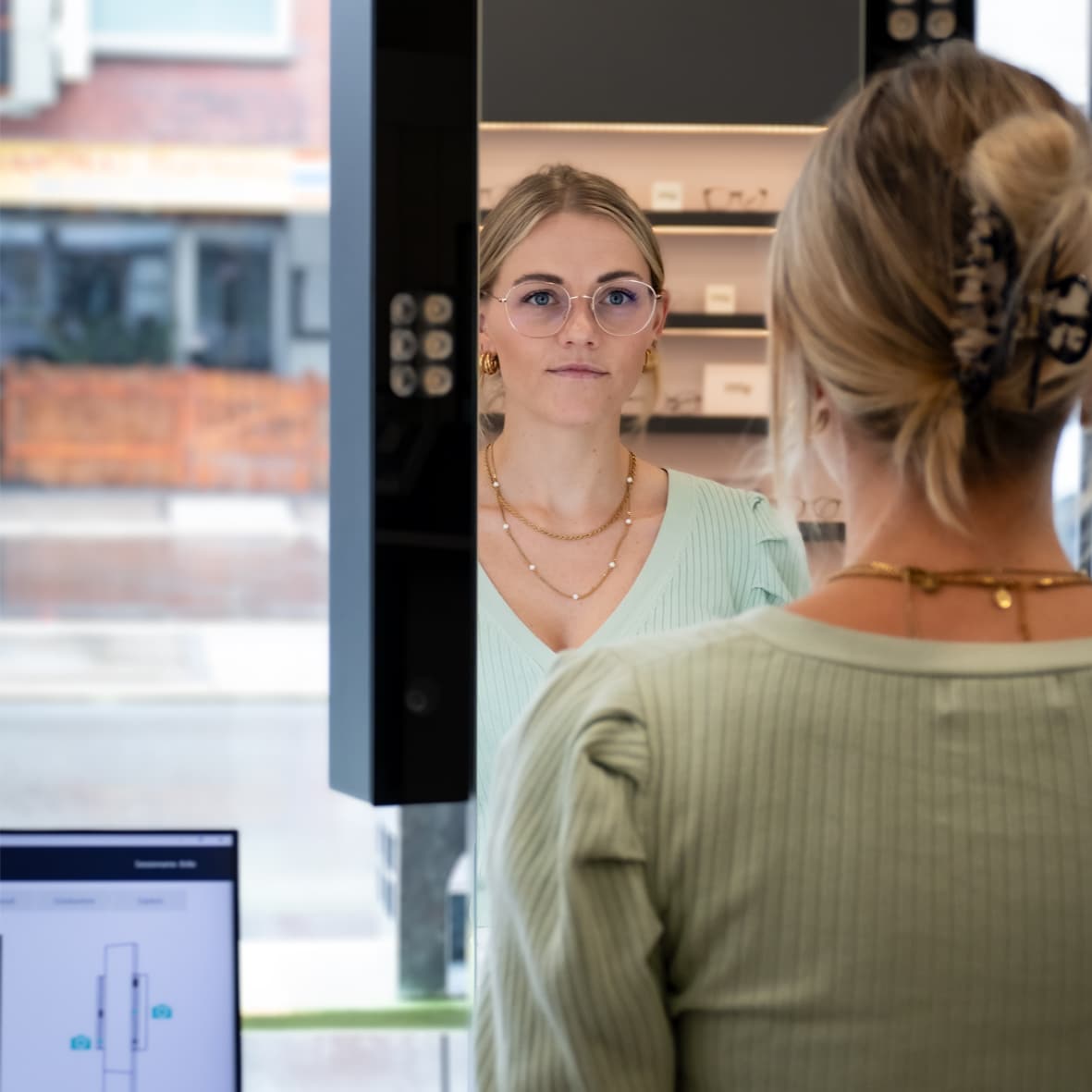 Präzise Sehstärken-Ermittlung mester optic